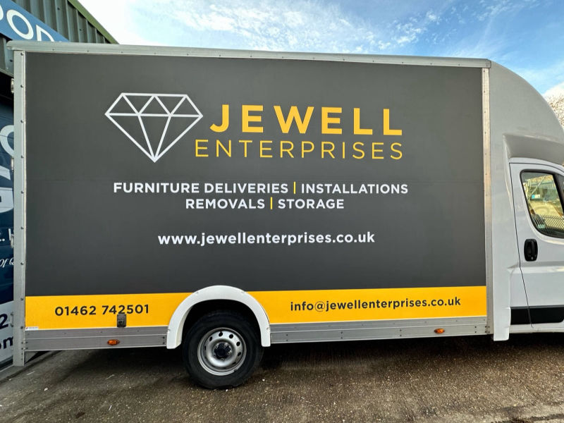 box van wrap graphics
