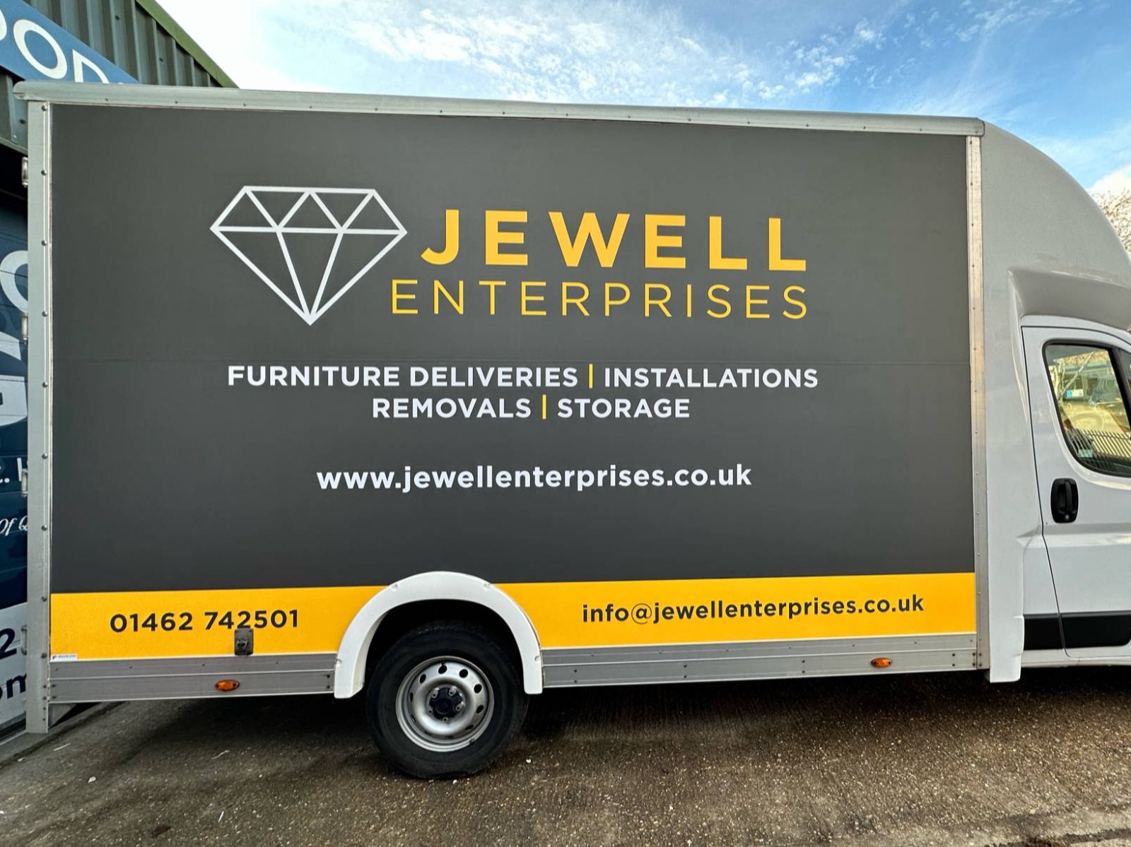 box van wrap graphics